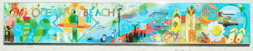Ocean Beach Street Fair & Chili Cook-Off Festival Community Mural