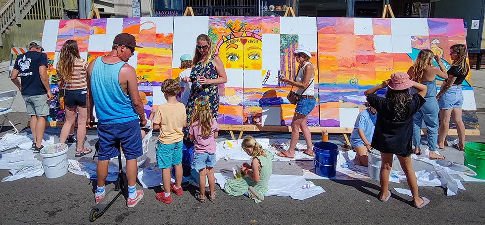 2023 Ocean Beach Street Fair and Chili Cook-Off Mural Participants