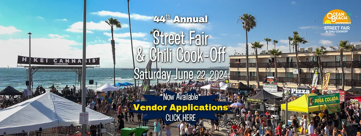 OB Street Fair & Chili Cook-Off Vendor Applications