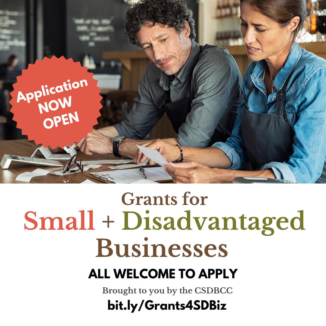 Ocean Beach News Article: Small + Disadvantaged Business Grant Opportunity