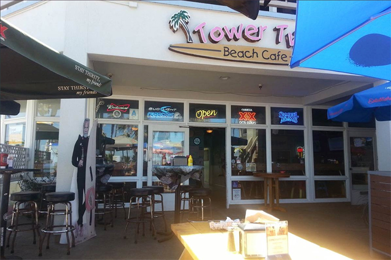 News from the owners of Tower 2 Beach Cafe