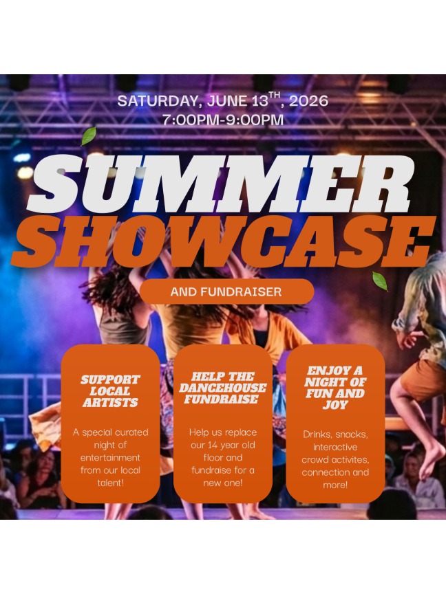 Get Ready for The Dancehouse Summer Showcase Ocean Beach News Article: Get Ready for The Dancehouse Summer Showcase