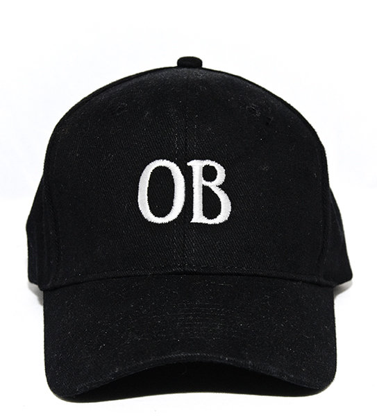 Ocean Beach Product: OB Ballcap, black