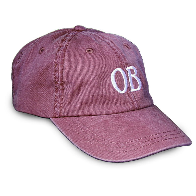 Ocean Beach Product: OB Ballcap, Maroon