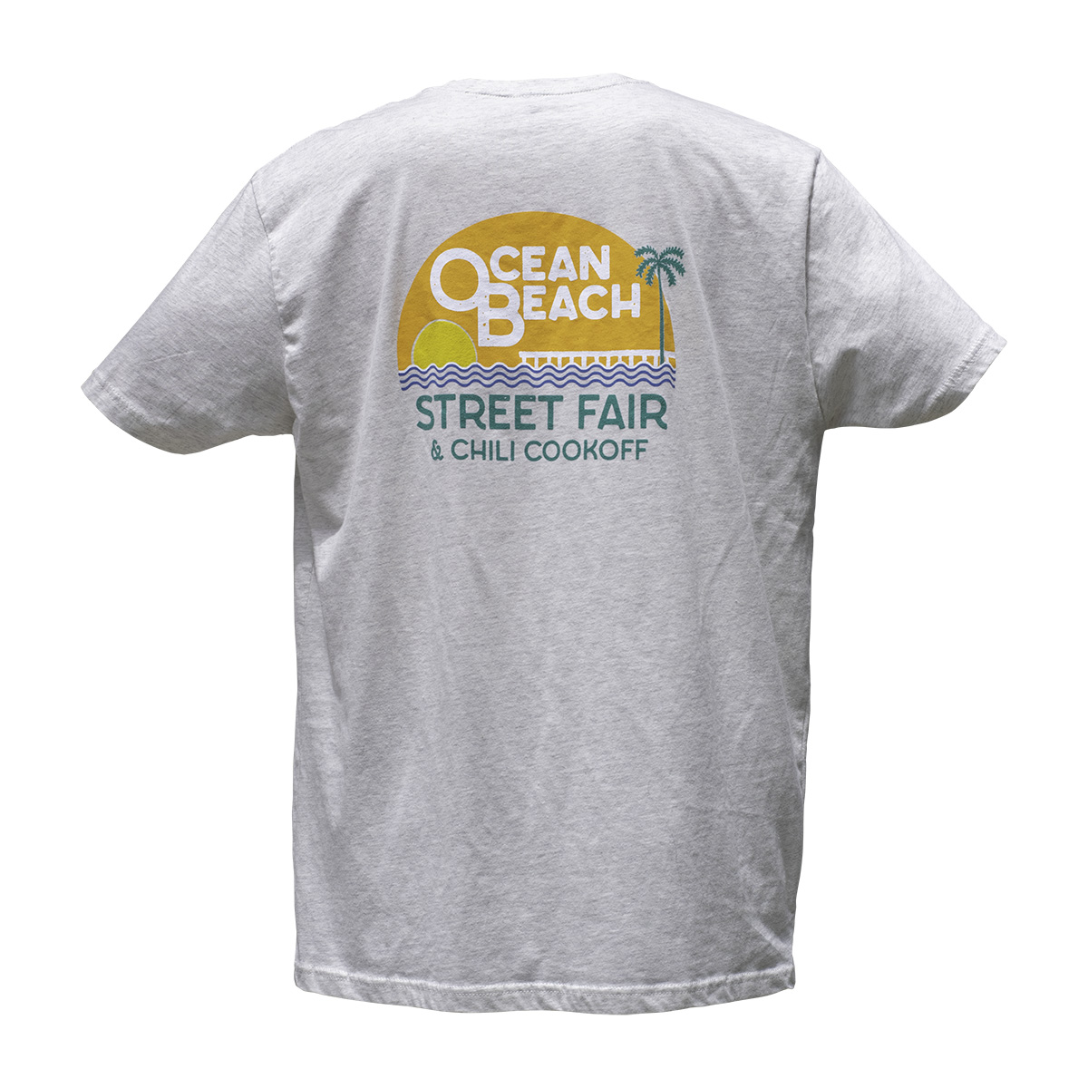 Ocean Beach Product: OB Street Fair and Chili Cook-Off T-Shirt 2022