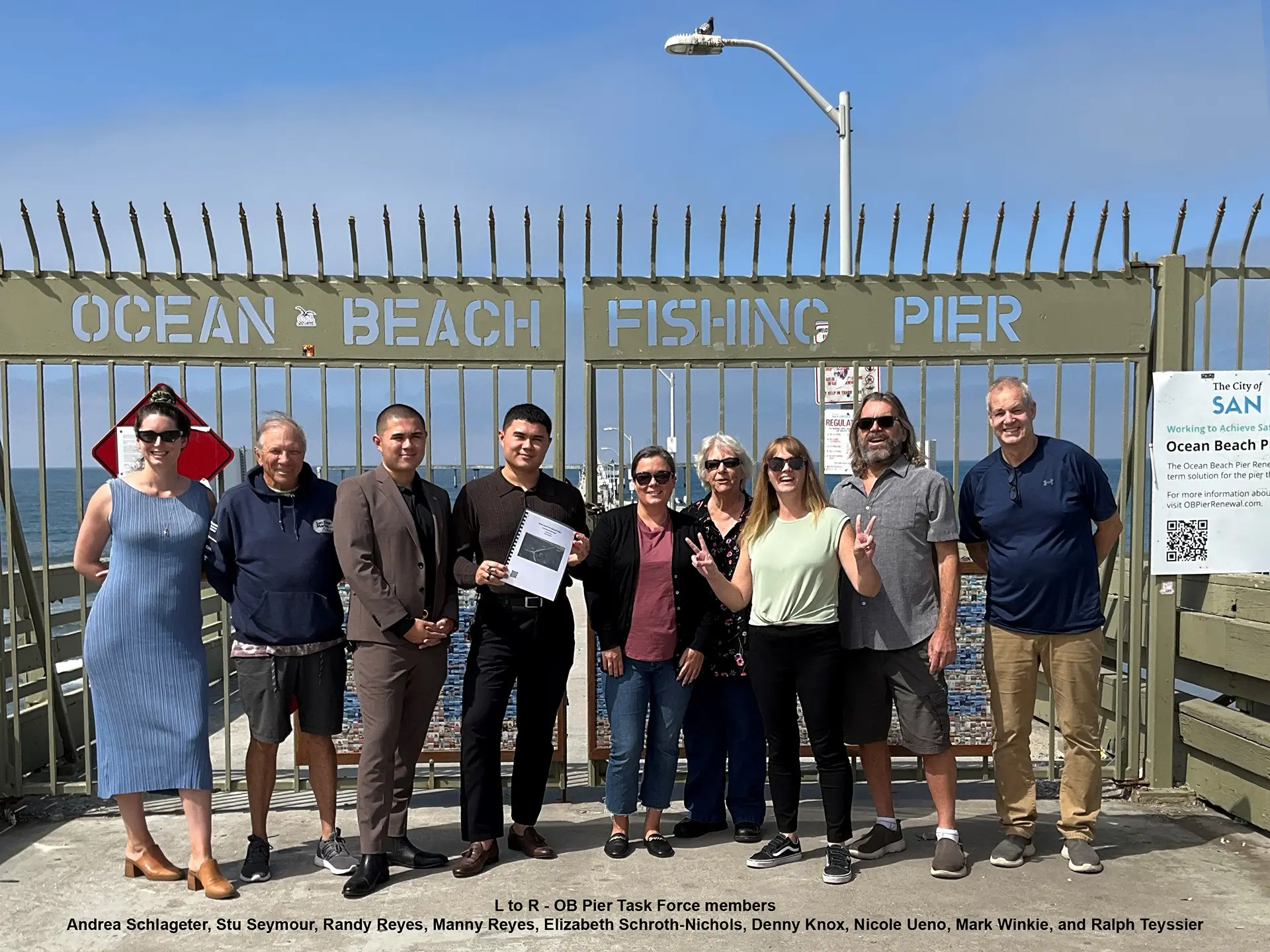 OB Pier Task Force members