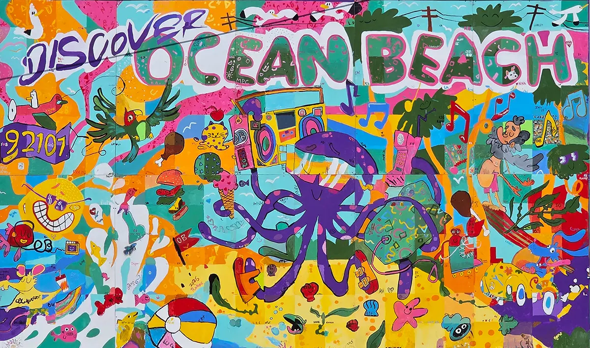 2025 Ocean Beach Street Fair and Chili Cook-Off - Murals and Artists Alley