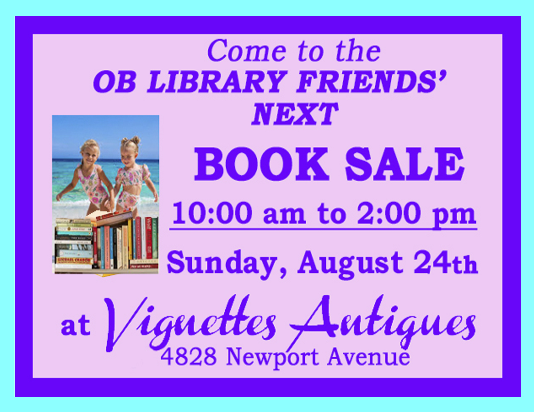 OB Library Book Sale