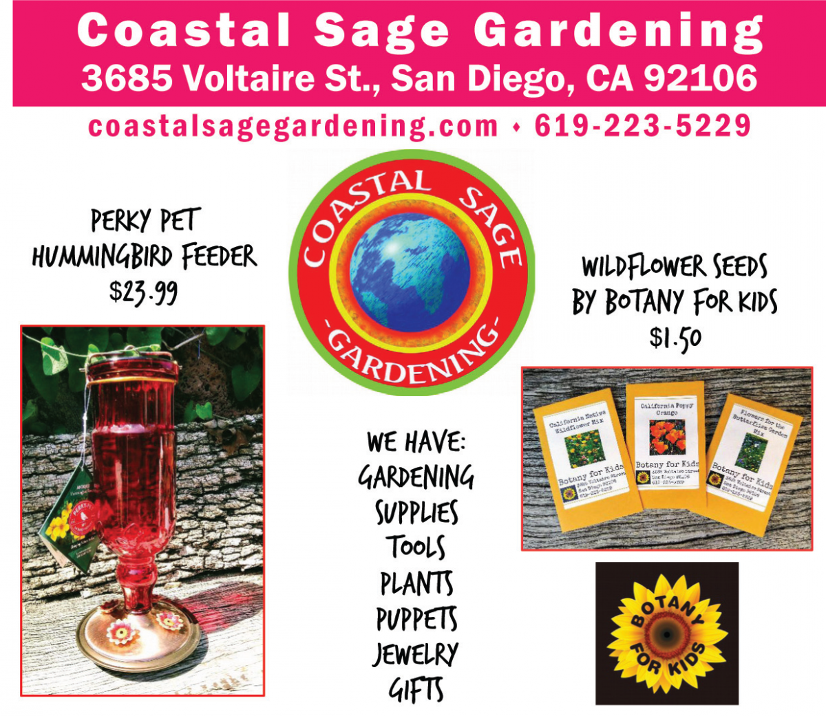 Coastal Sage Gardening