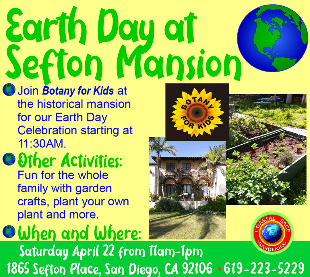 Earth Day at Sefton Mansion