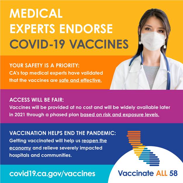 Medical Experts Endorse COVID-19 Vaccines