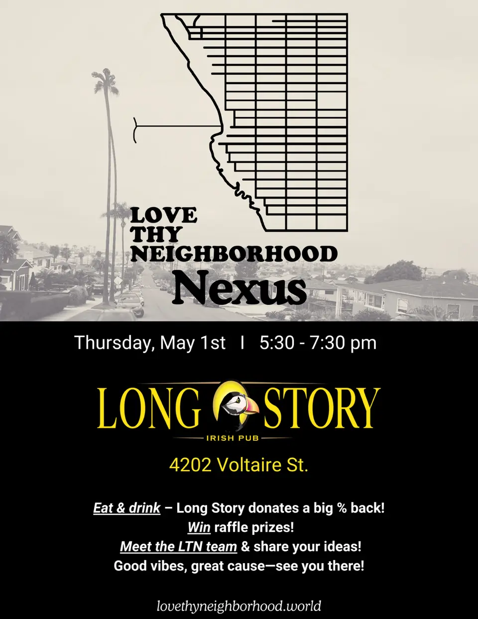 Love Thy Neighborhood Nexus at Long Story