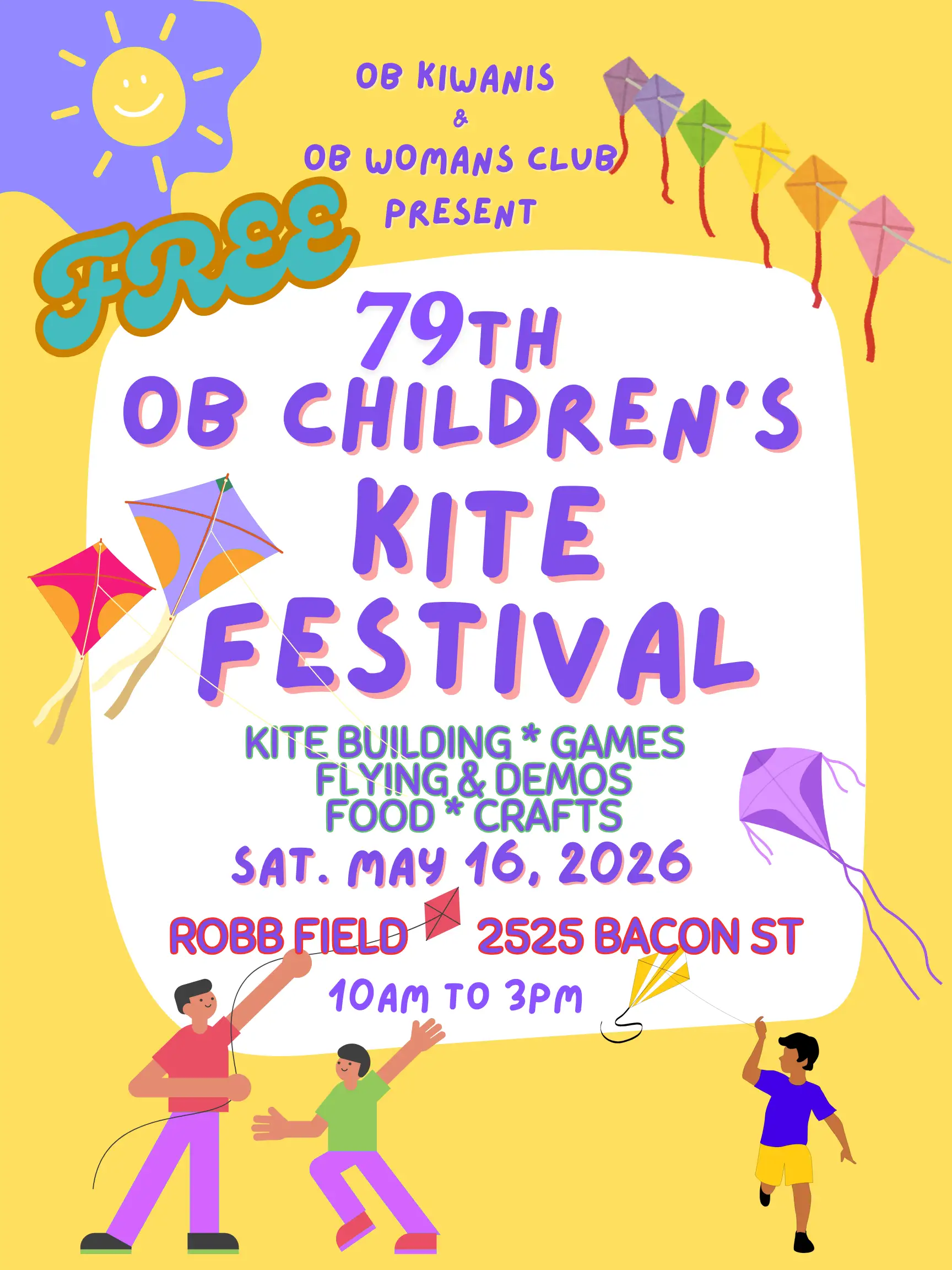 OB Childrens Kite Festival 2026