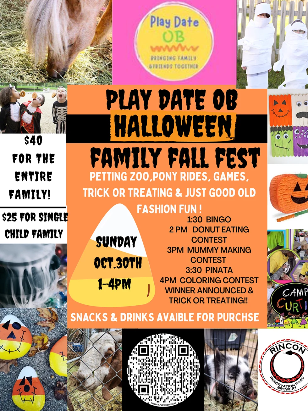 Halloween Family Fall Fest - Play Date OB | Ocean Beach San Diego CA | News