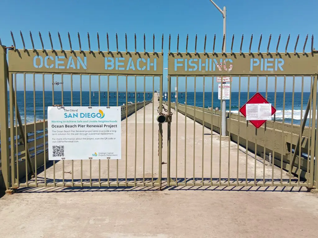 Ocean Beach Pier Gate