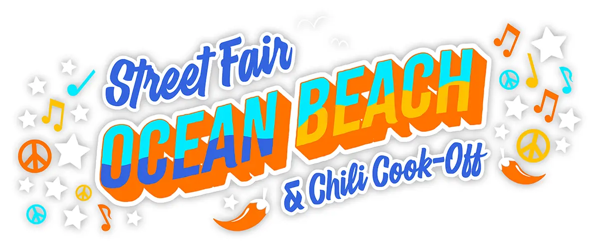 Ocean Beach Street Fair and Chili Cook-Off logo