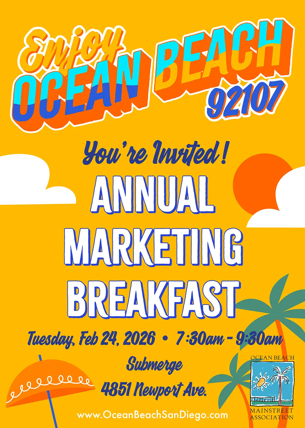 Annual OBMA Marketing Breakfast Invite 2026