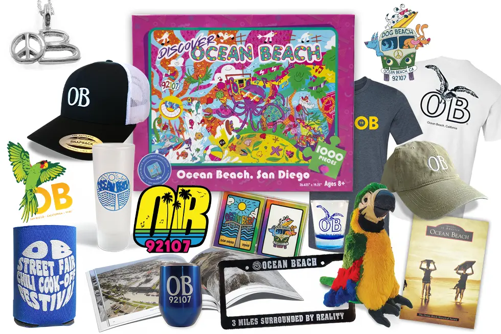 Ocean Beach Merch / Souvenier