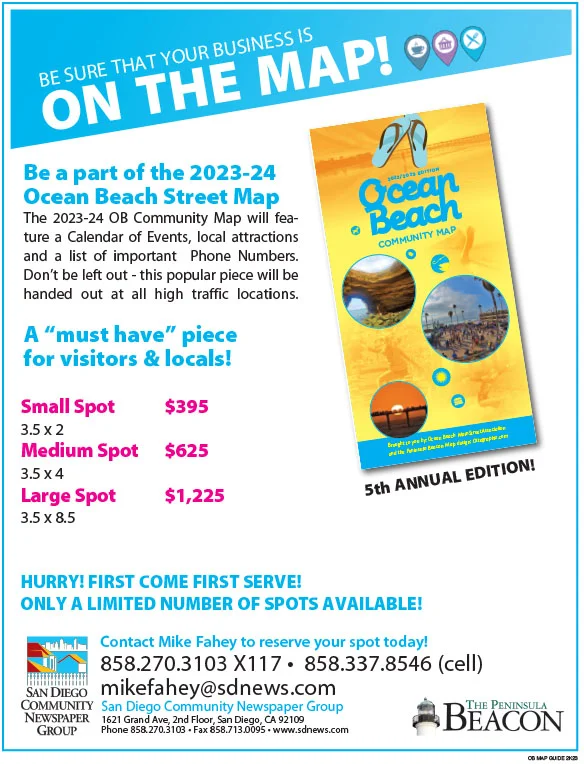 Ocean Beach Community Map