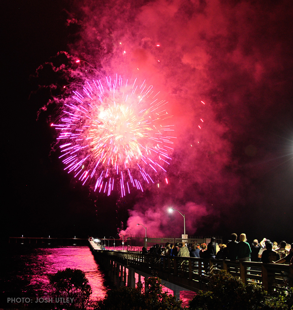 4th of July Fireworks Ocean Beach San Diego CA