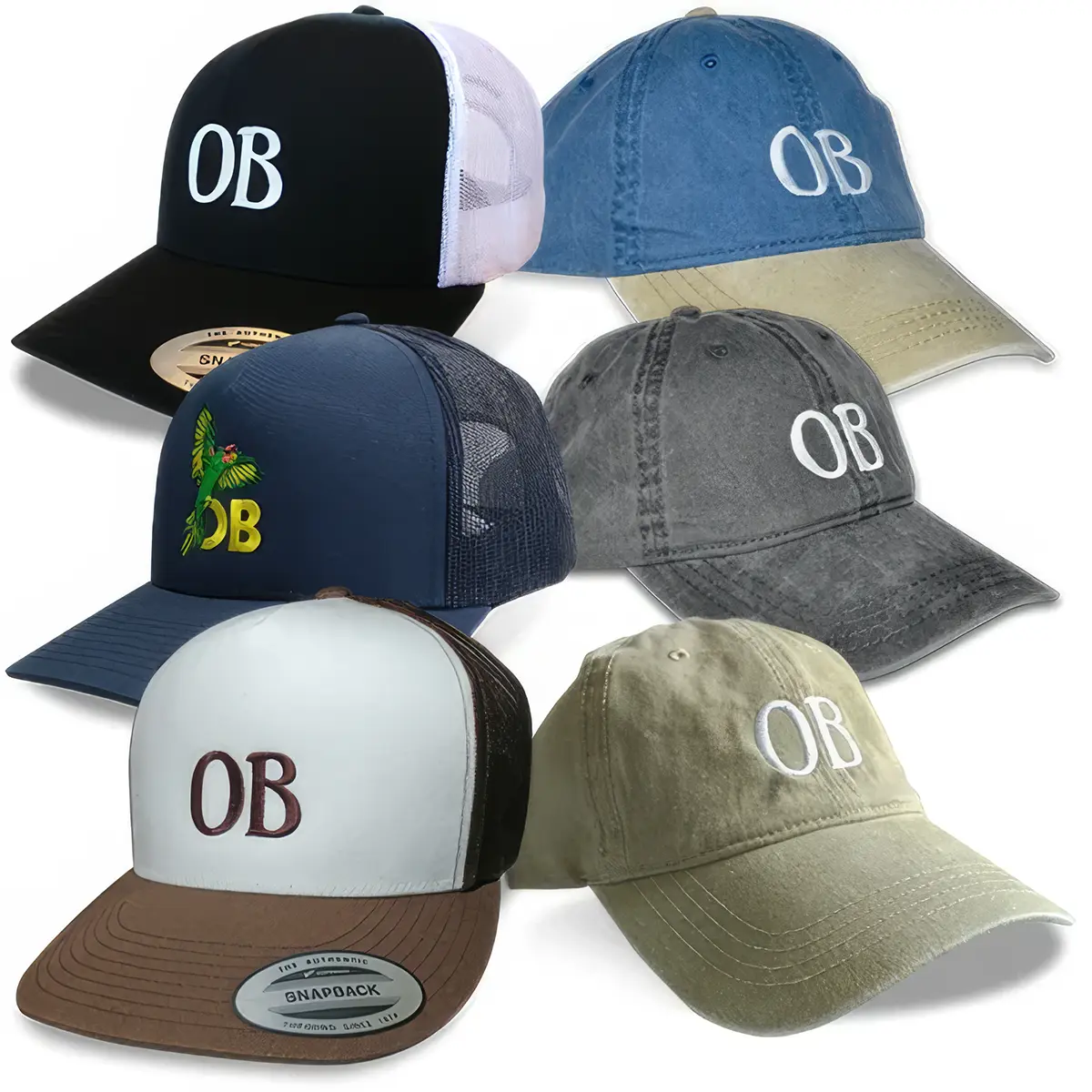Photo of Ocean Beach San Diego Baseball Hats and Trucker Caps Ocean Beach San Diego Baseball Hats and Trucker Caps in Stock