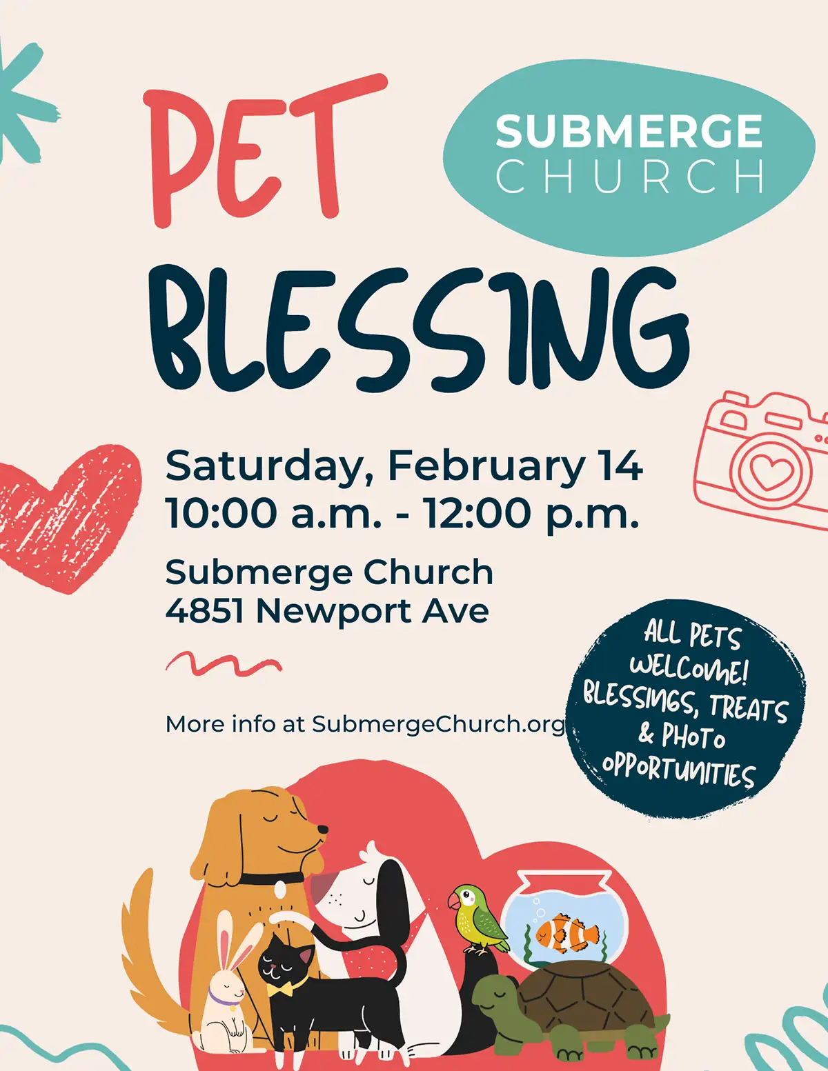 Pet Blessing at Submerge Church Pet Blessing at Submerge Church