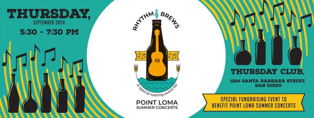 Point Loma Summer Concerts Fundraiser and Collab with Rhythm and Brews