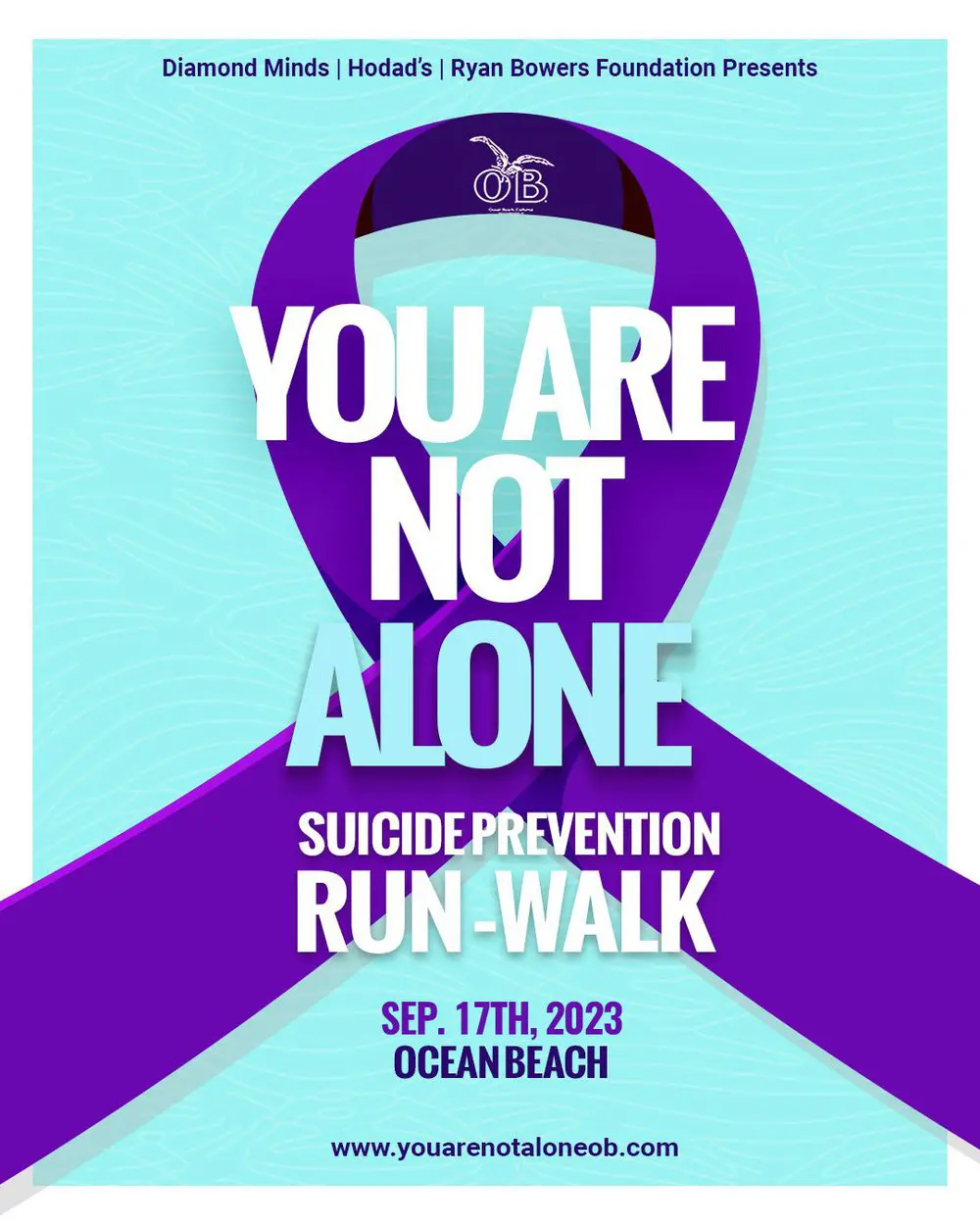you are not alone suicide prevention run walk