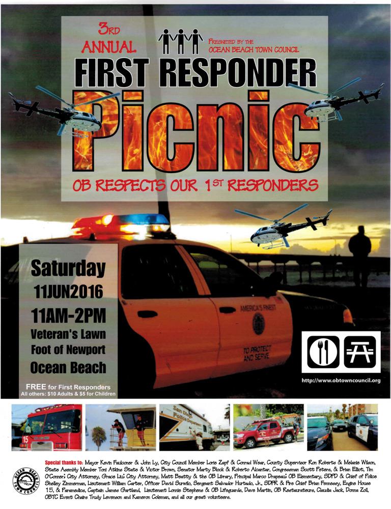 3rd Annual First Responders Picnic
