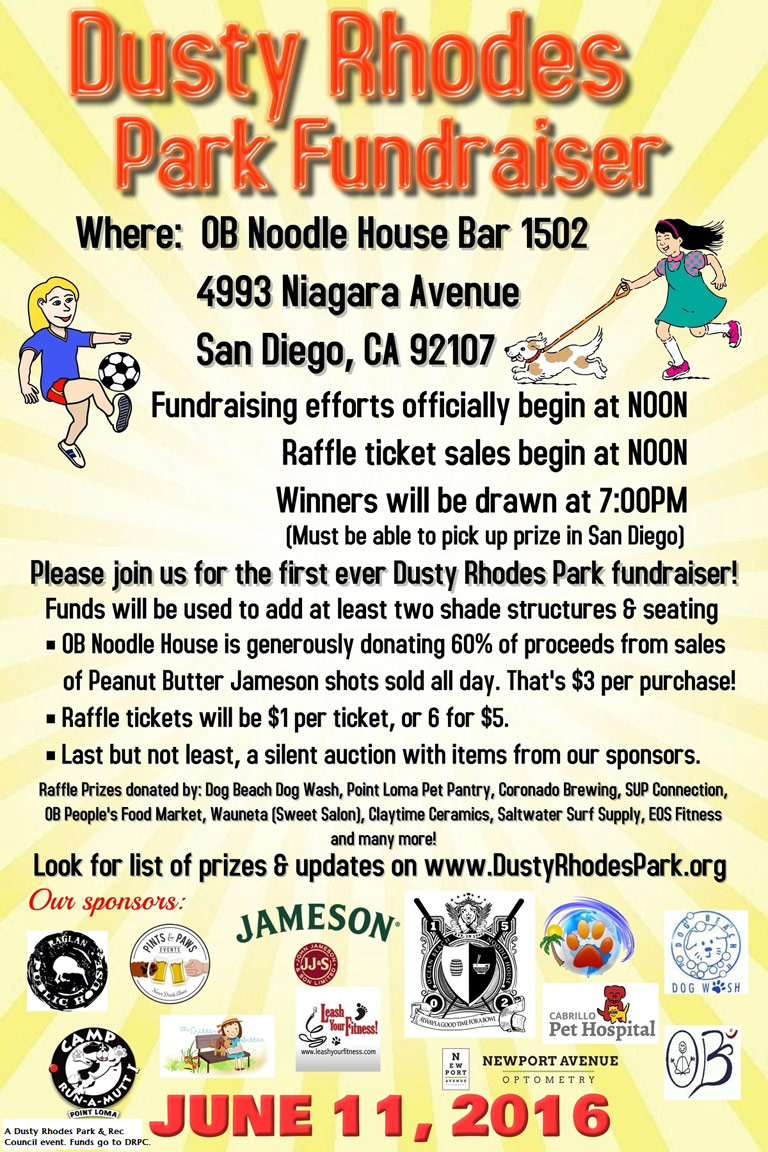 Dusty Rhodes Park Fundraiser