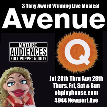 Avenue Q at OB Playhouse