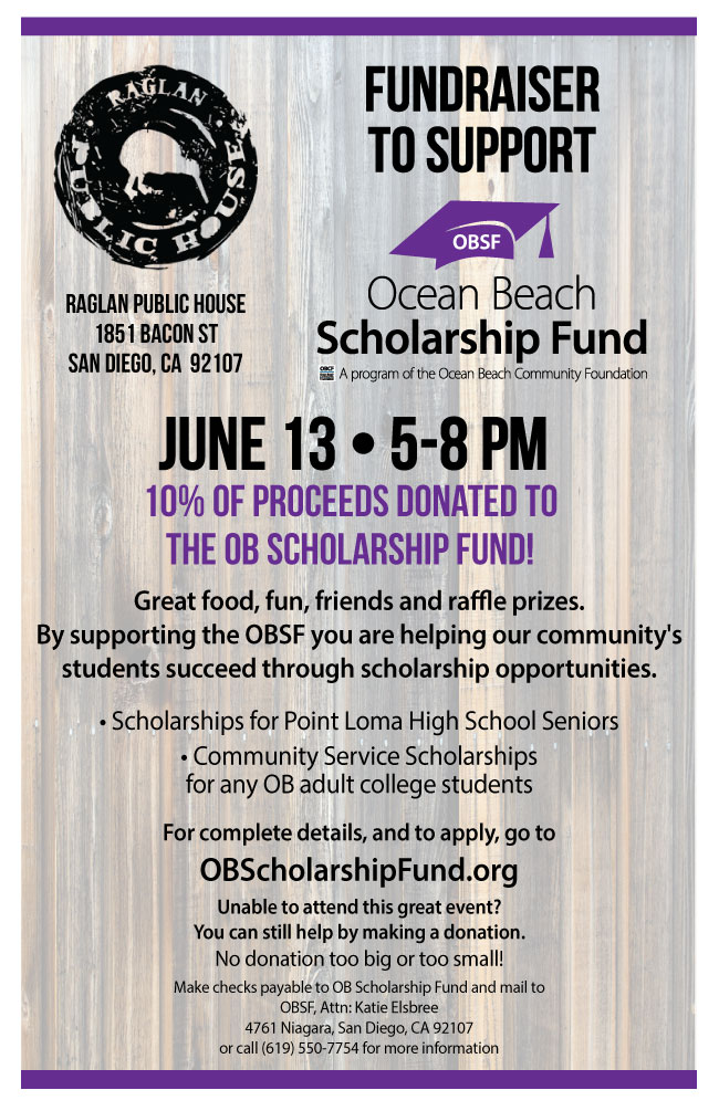 Fundraiser at Raglan for OB Scholarship Fund
