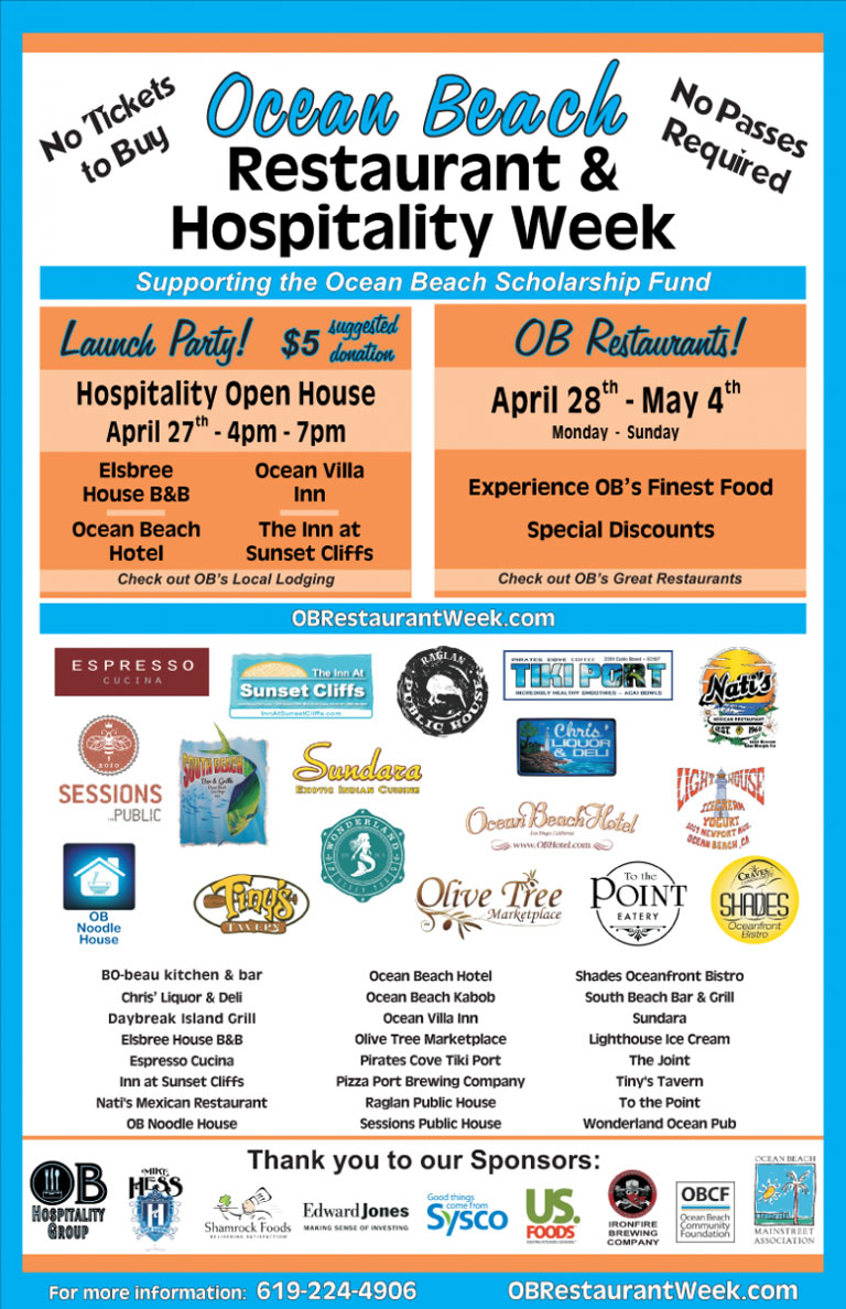 OB Restaurant and Hospitality Week