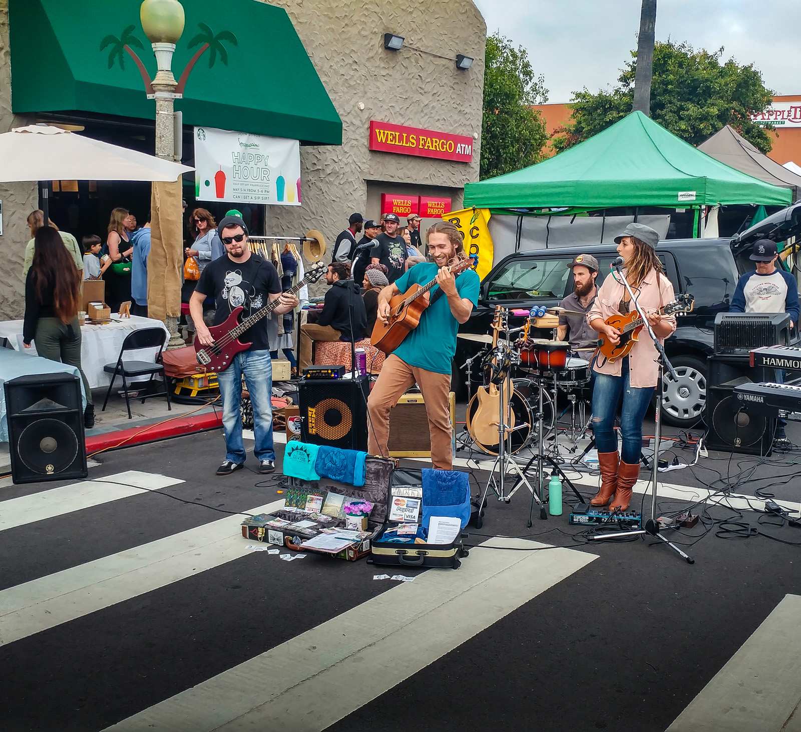 Local Musicians Playing at OB Farmers Market