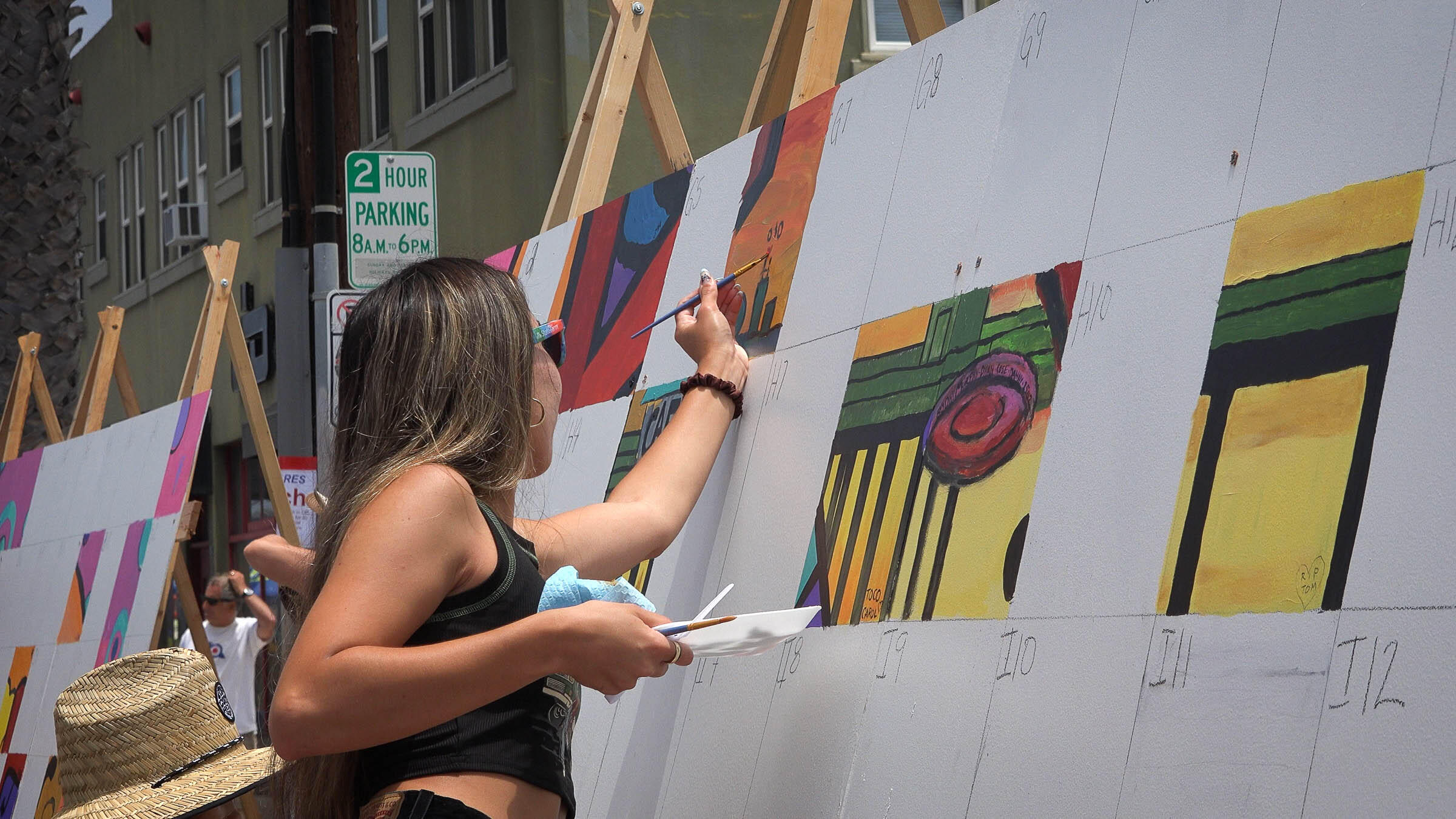Photo of: 2022 OB Street Fair and Chili Cook-Off Community Murals