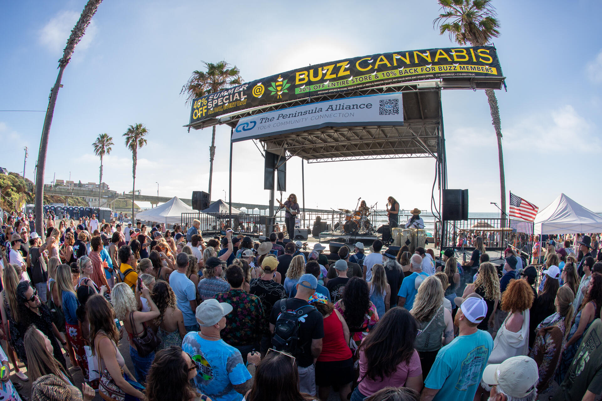 Photo of: 2024 Ocean Beach Street Fair and Chili Cook-Off - Main Stage and Ocean Beeer Garden