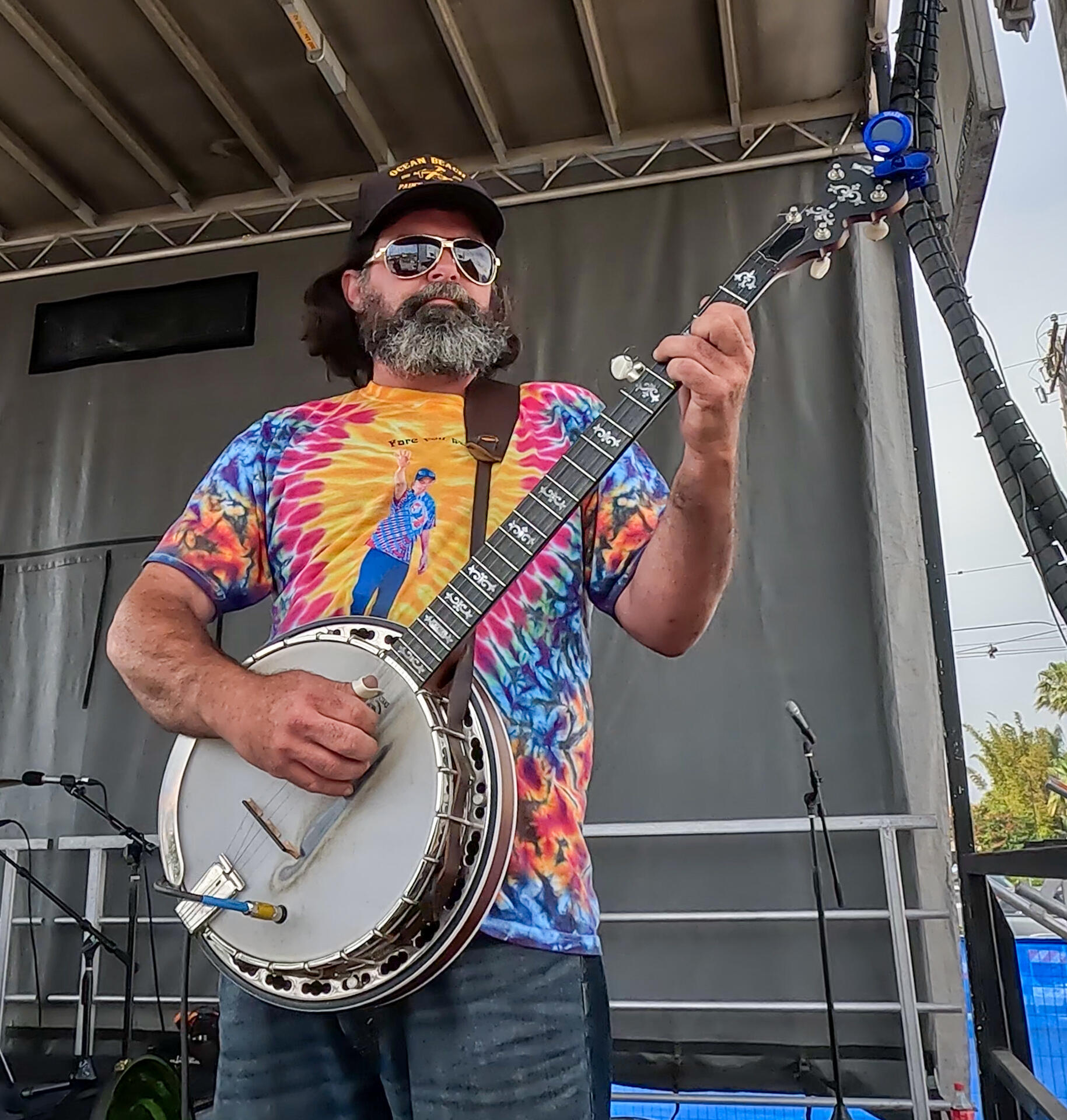 Photo of: 2024 Ocean Beach Street Fair and Chili Cook-Off - 92017 Stage and Vendors