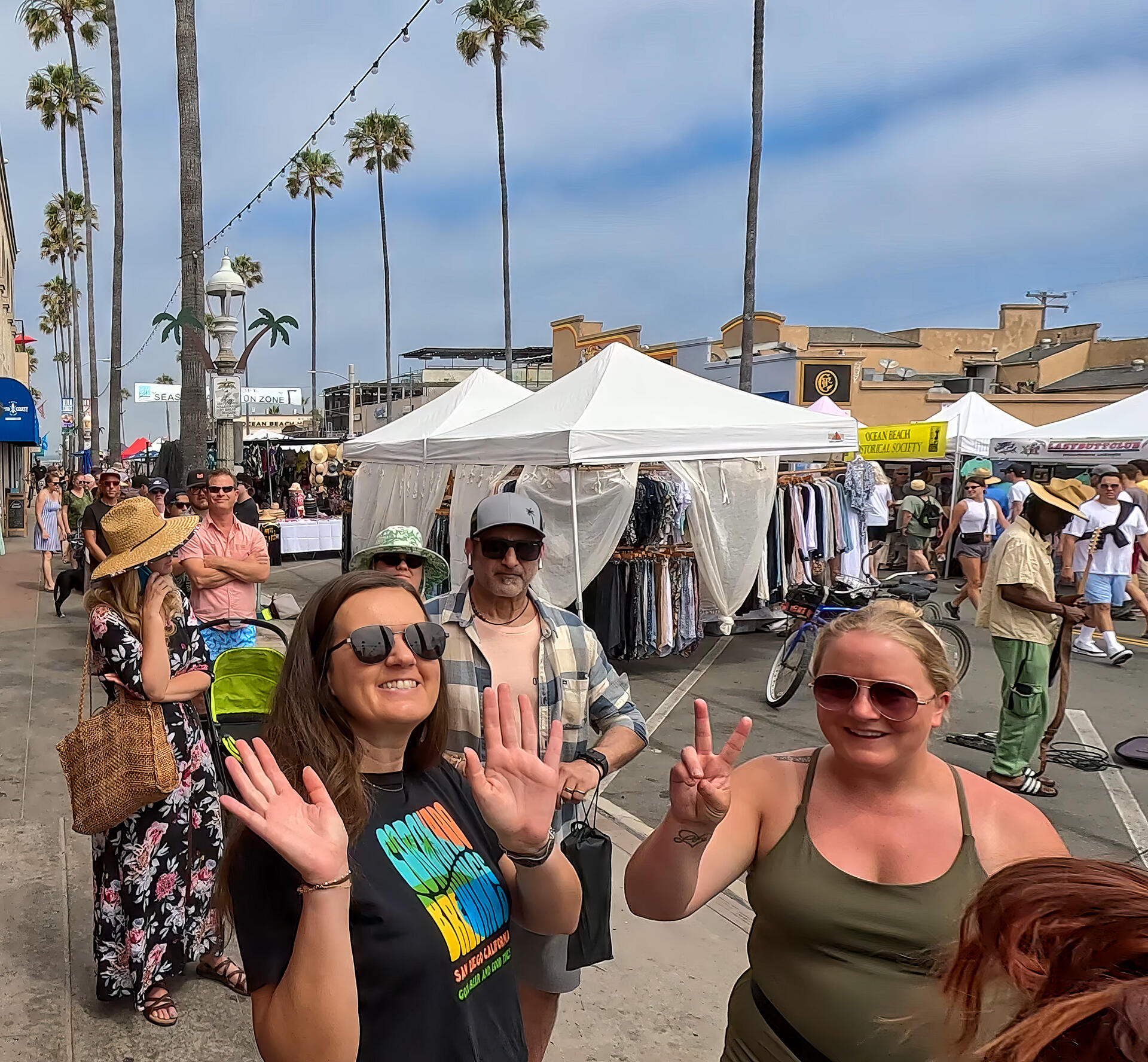 Photo of: 2024 Ocean Beach Street Fair and Chili Cook-Off - 92017 Stage and Vendors