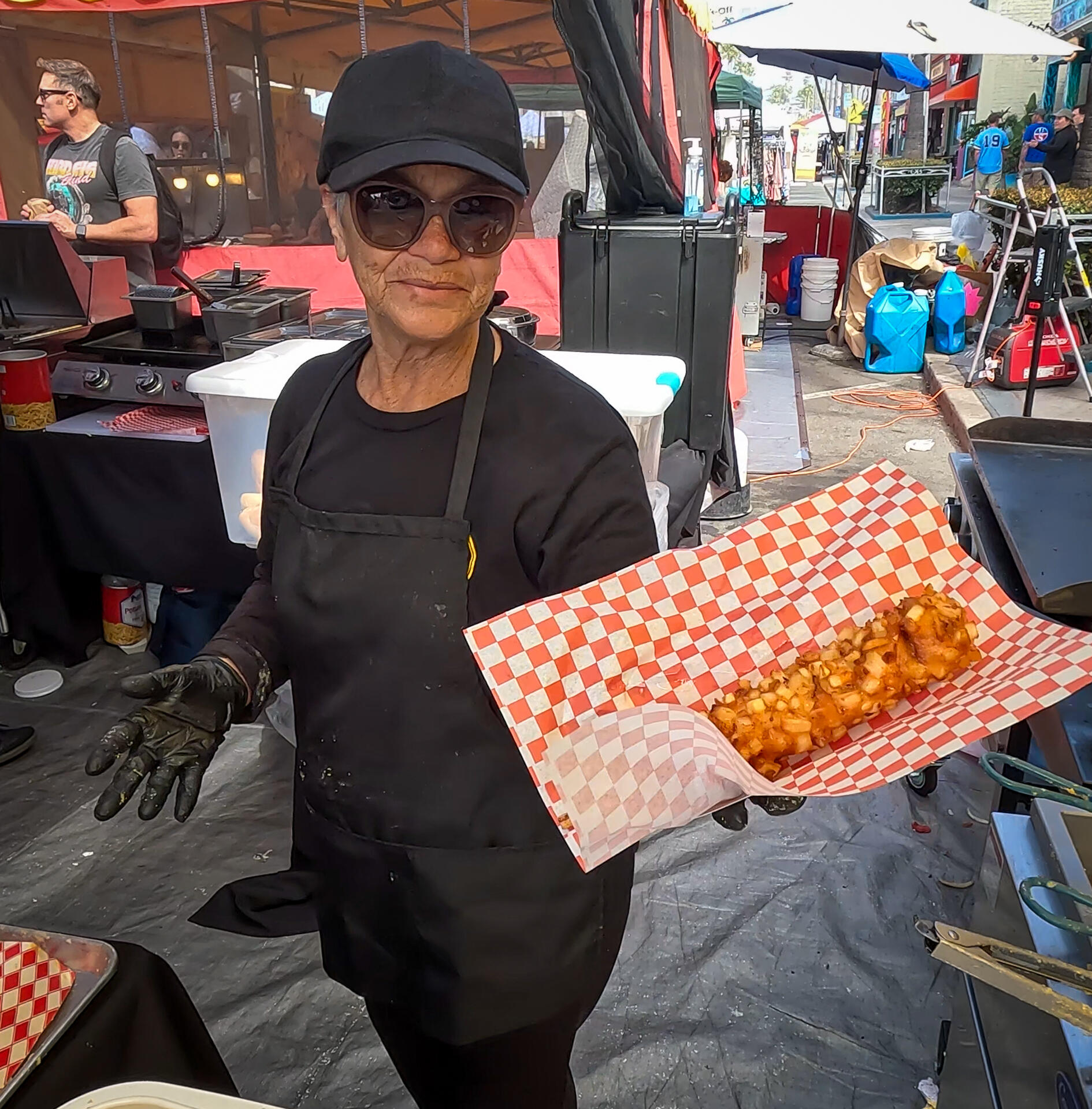 Photo of: 2024 Ocean Beach Street Fair and Chili Cook-Off - 92017 Stage and Vendors