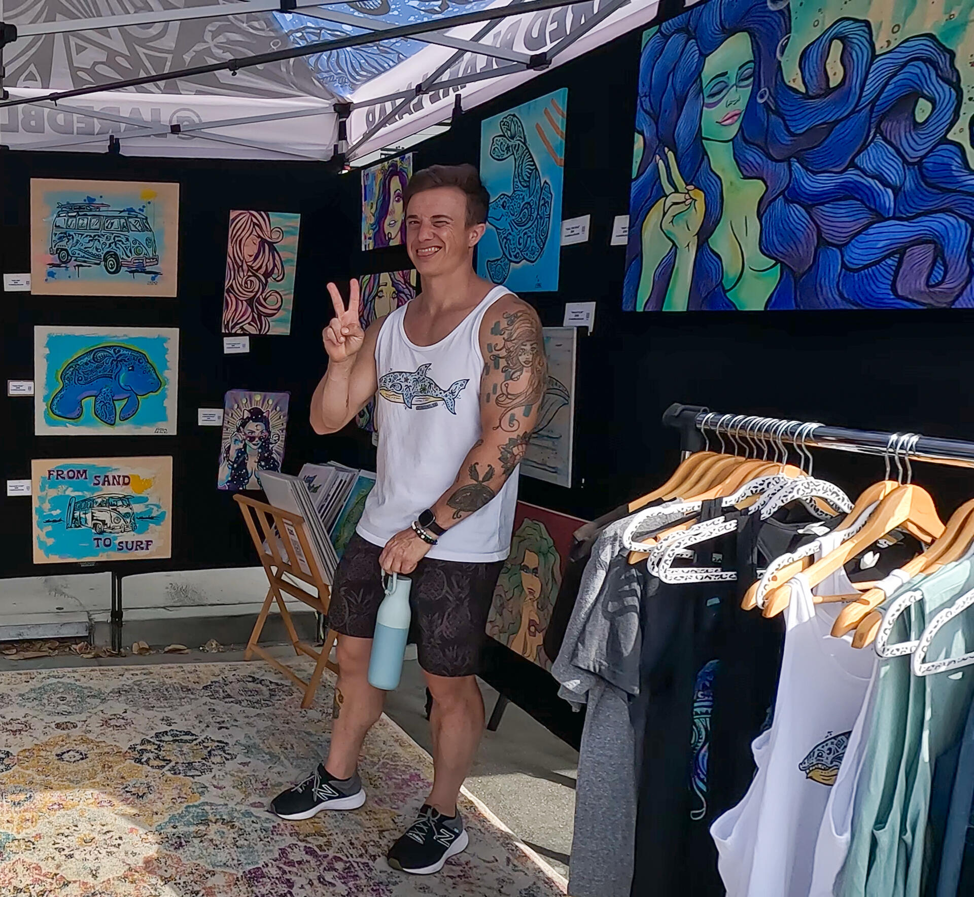 Photo of: 2024 Ocean Beach Street Fair and Chili Cook-Off - Murals and Artists Alley