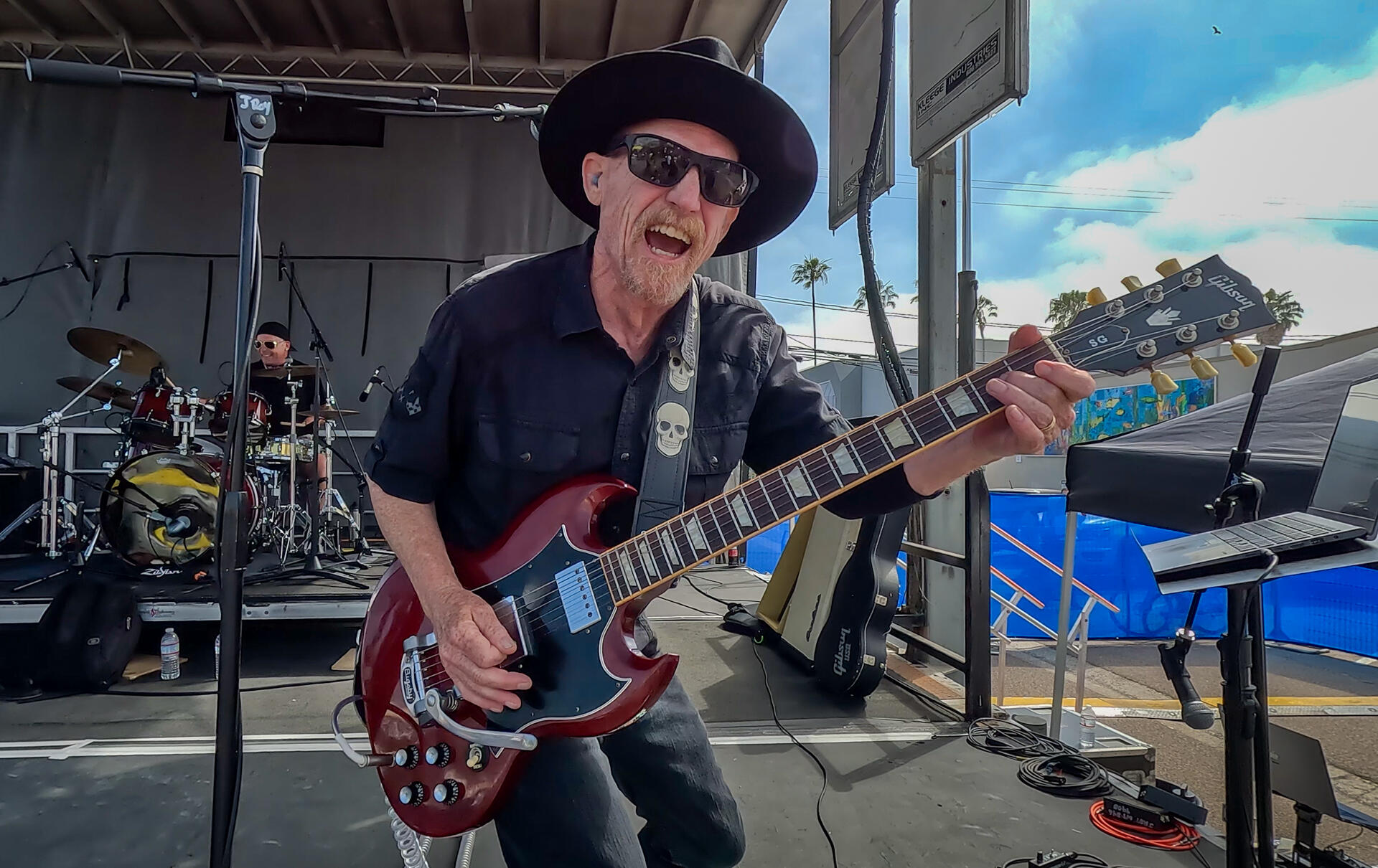 Photo of: 2024 Ocean Beach Street Fair and Chili Cook-Off - 92017 Stage and Vendors