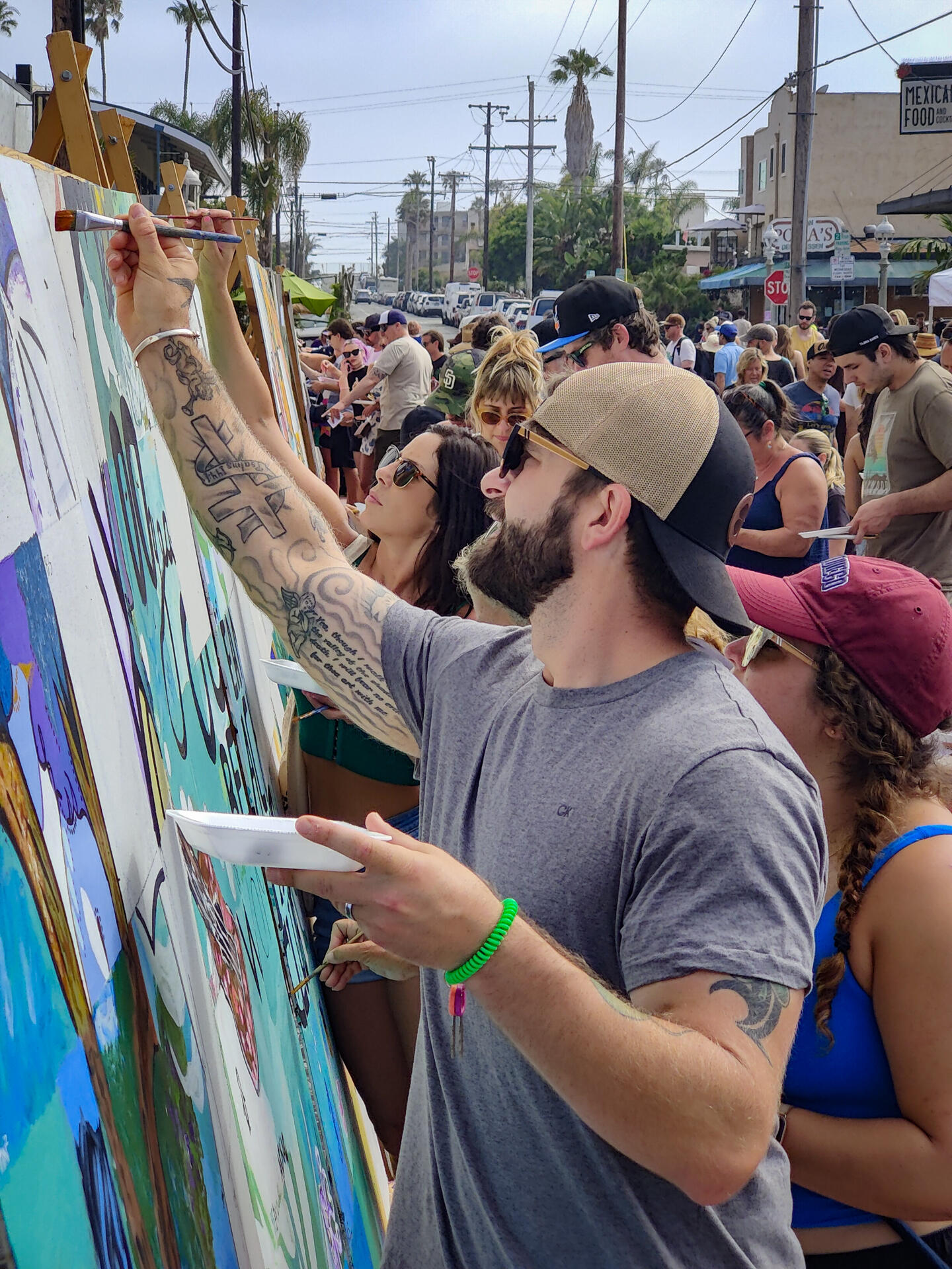 Photo of: 2024 Ocean Beach Street Fair and Chili Cook-Off - Murals and Artists Alley