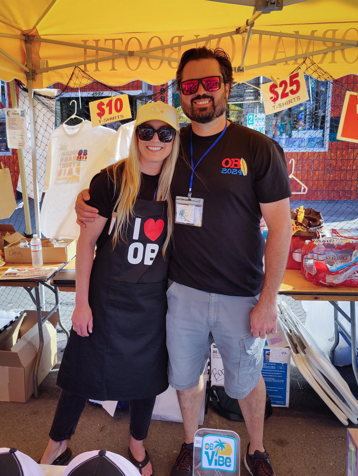 Photo of: 2024 Ocean Beach Street Fair and Chili Cook-Off - 92017 Stage and Vendors