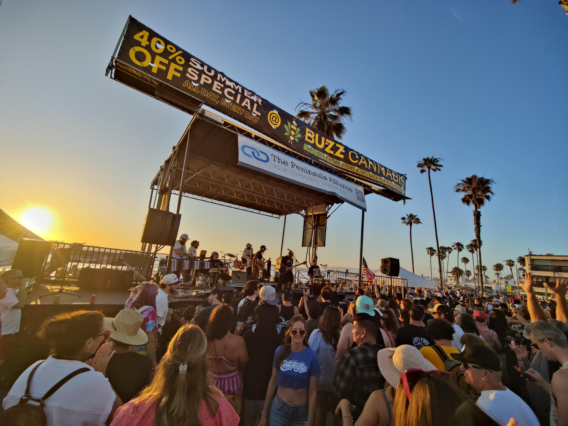 Photo of: 2024 Ocean Beach Street Fair and Chili Cook-Off - Main Stage and Ocean Beeer Garden