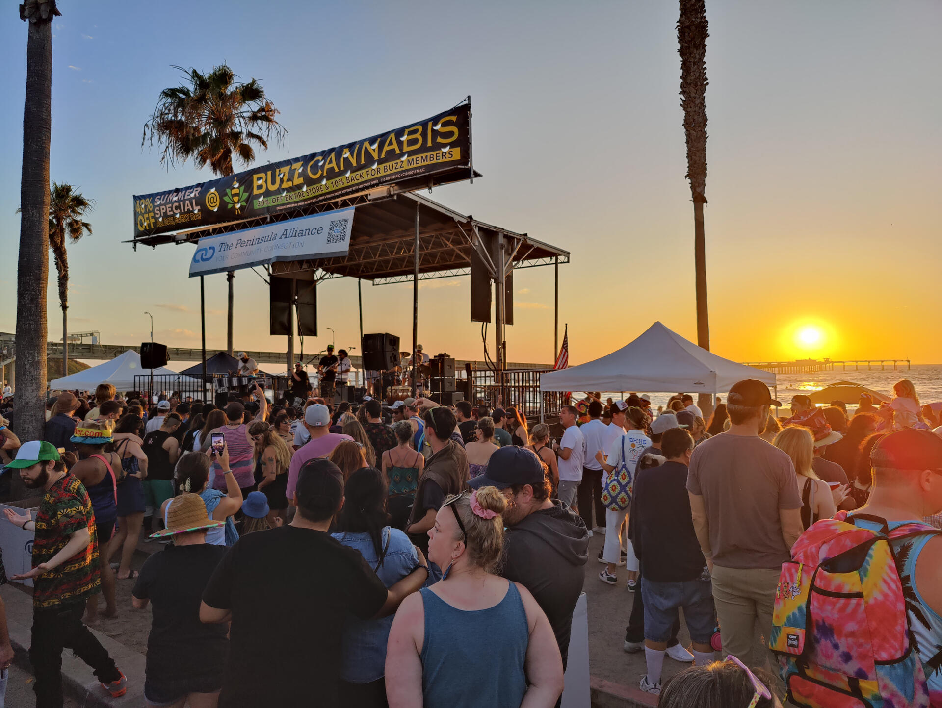 Photo of: 2024 Ocean Beach Street Fair and Chili Cook-Off - Main Stage and Ocean Beeer Garden