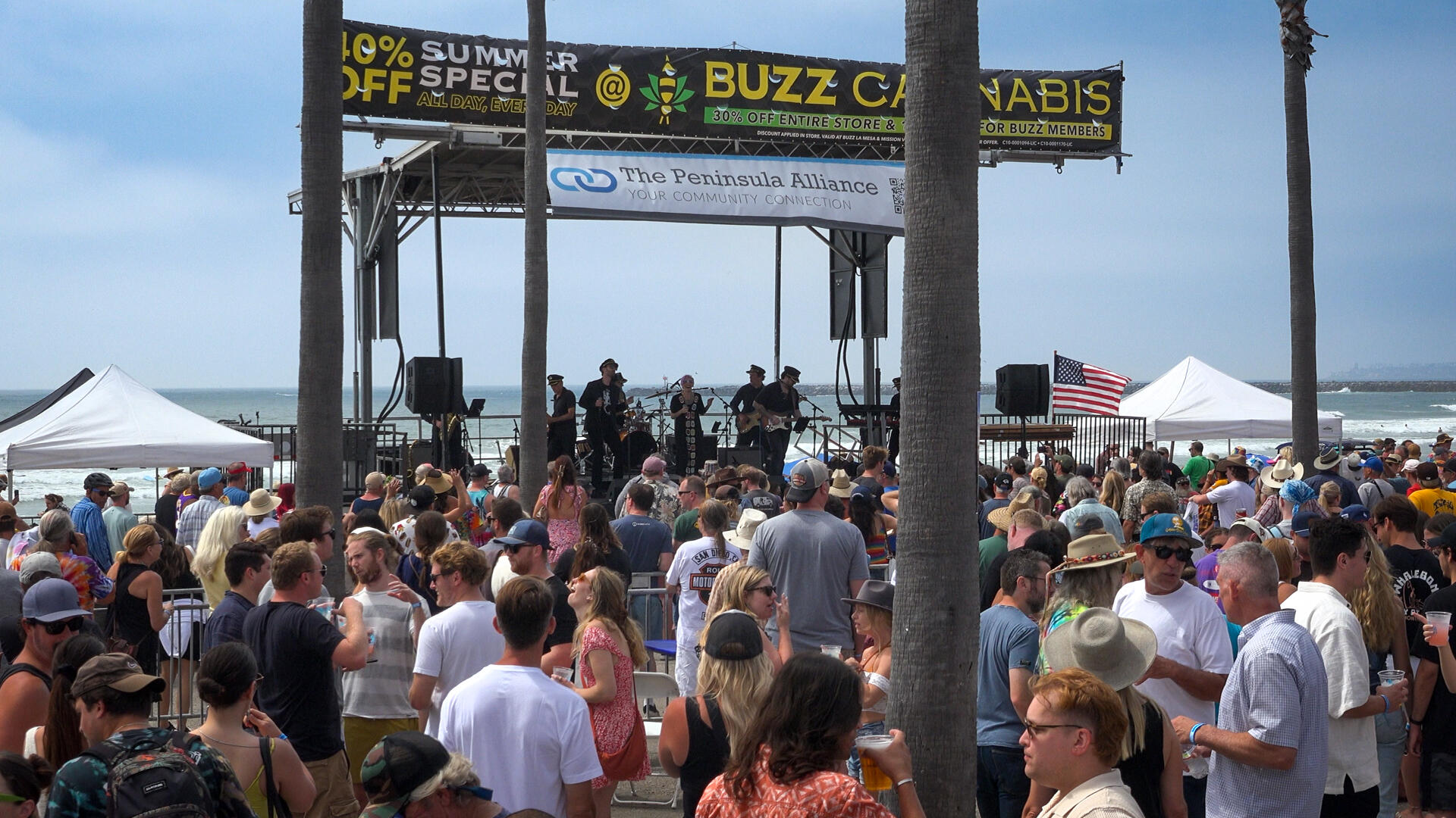 Photo of: 2024 Ocean Beach Street Fair and Chili Cook-Off - Main Stage and Ocean Beer Garden