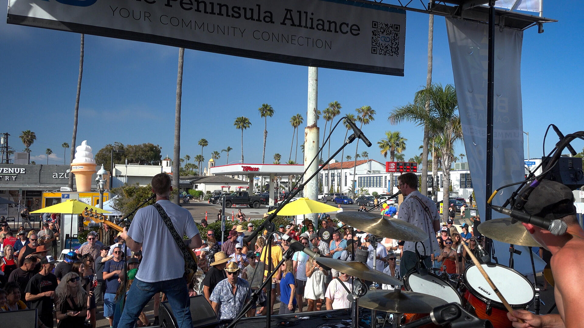 Photo of: 2024 Ocean Beach Street Fair and Chili Cook-Off - 92017 Stage and Vendors