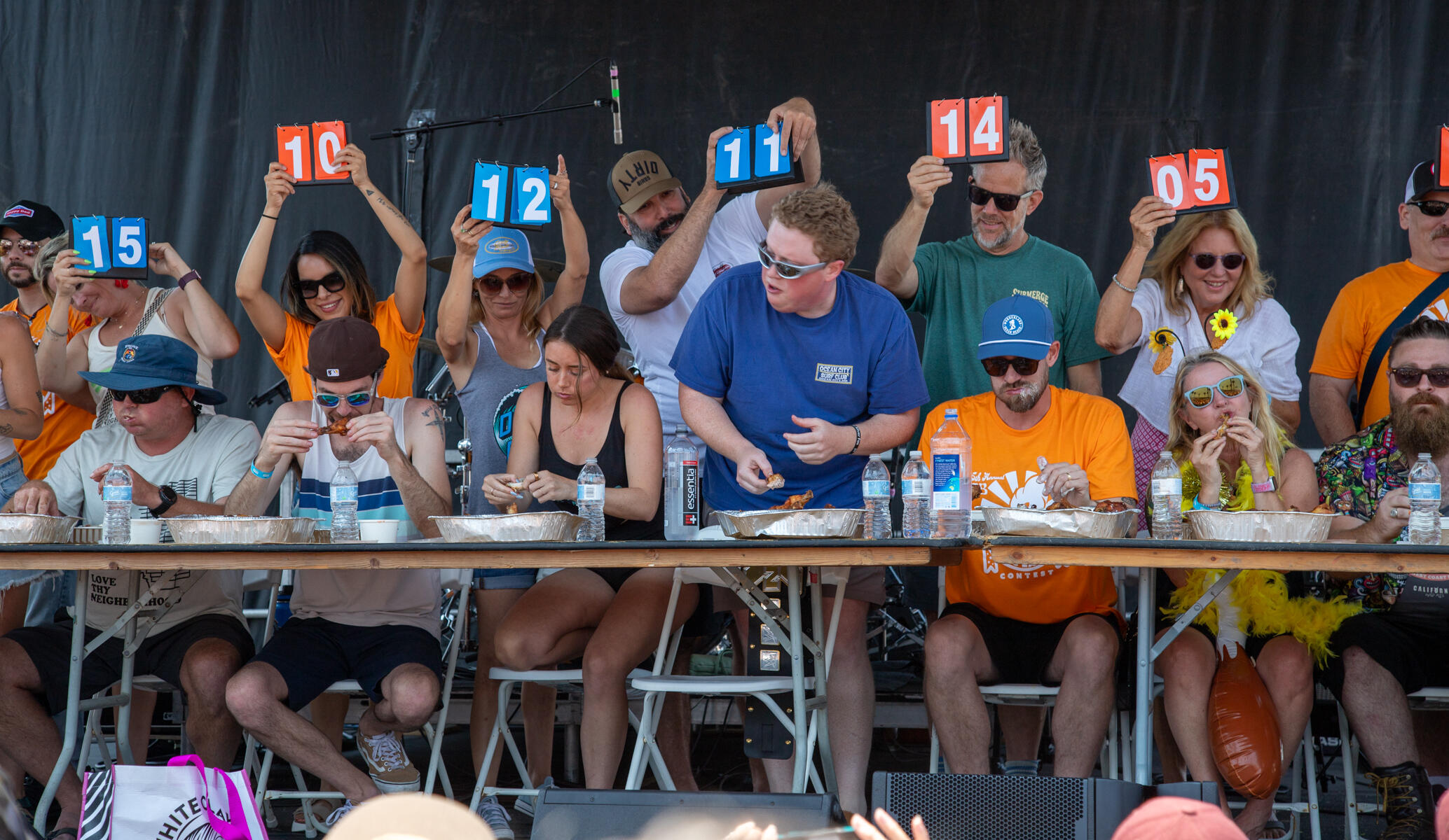 Photo of: 2025 Dirty Birds Wing Eating Competition