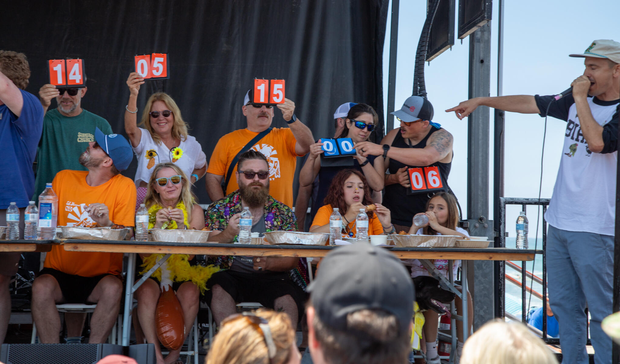 Photo of: 2025 Dirty Birds Wing Eating Competition