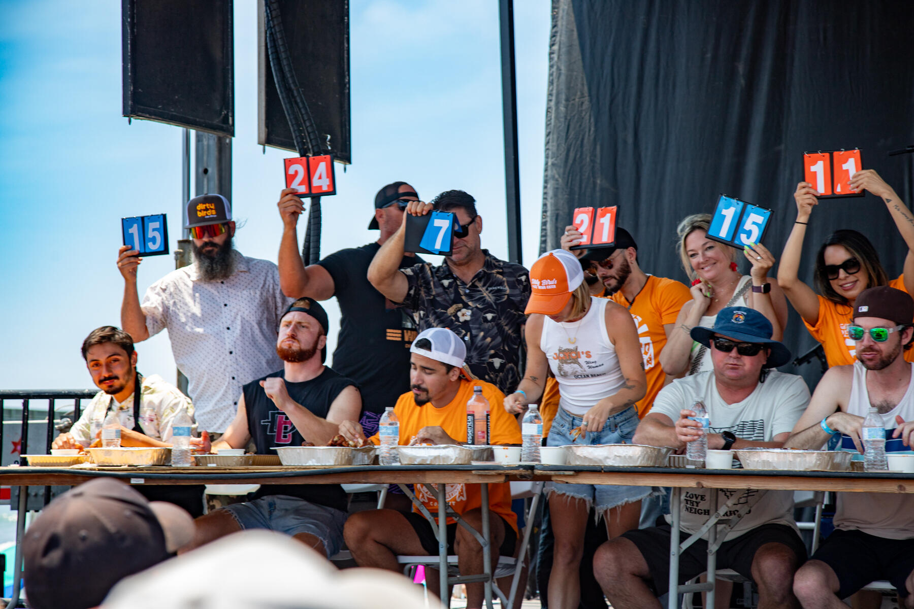 Photo of: 2025 Dirty Birds Wing Eating Competition